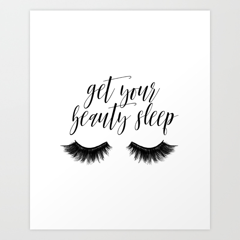 Fashion Print Eyelashes Print Makeup Print Beauty Quote Makeup Quote Bathroom Art Lashes Poster Mascara Makes Everything Better