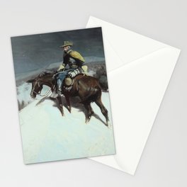 “Custer Trooper” by W Herbert Dunton Stationery Card
