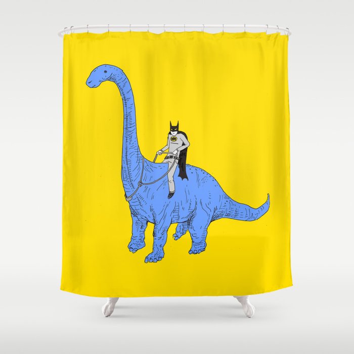 Dinosaur B Shower Curtain