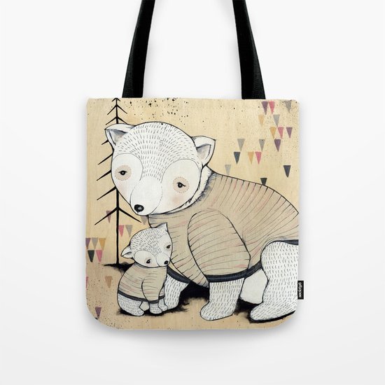 Mama Bear, Baby Bear Tote Bag