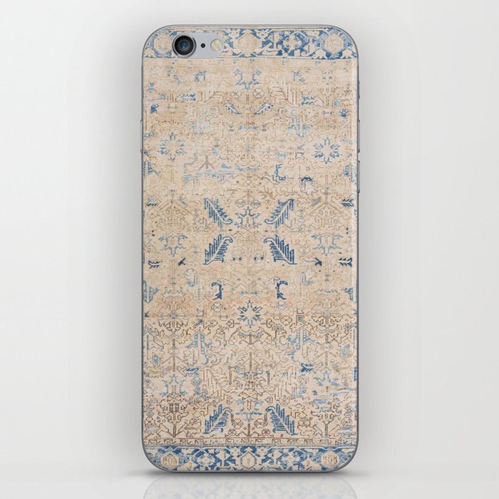 Beige and Blue persian carpet iPhone Skin