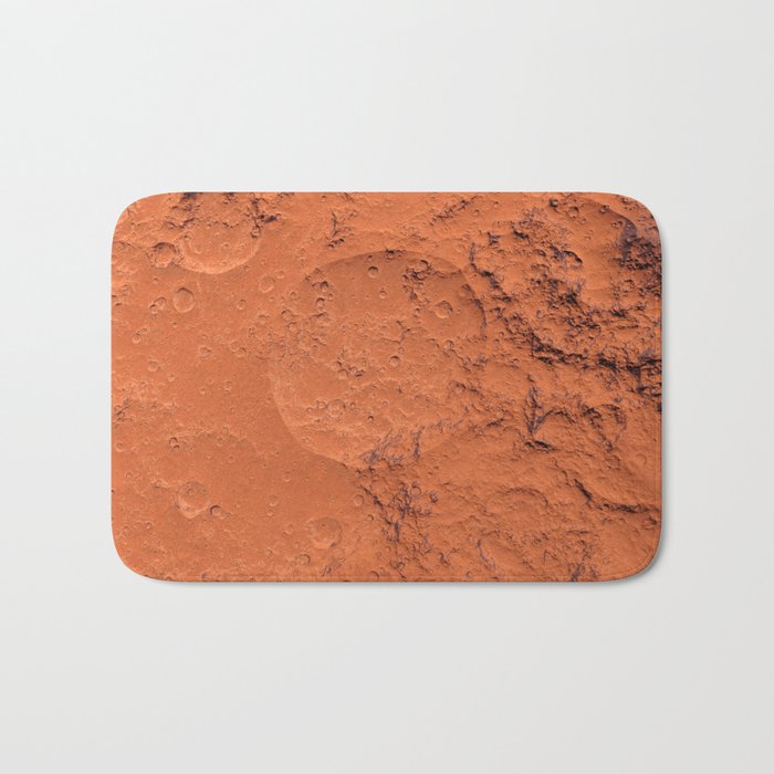 Mars surface Bath Mat