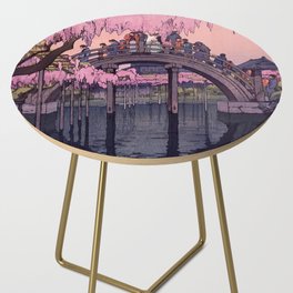 Kameido, from “Twelve Subjects of Tokyo”  Side Table