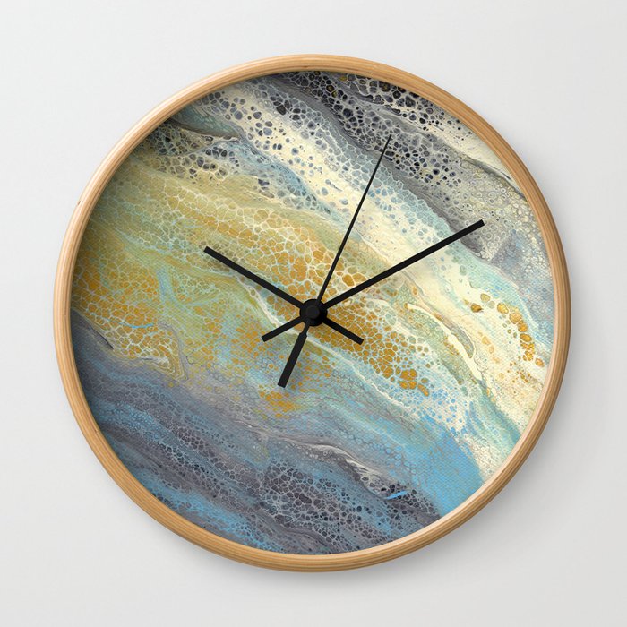 Wave 1 - Casart Sea Treasures Collection Wall Clock