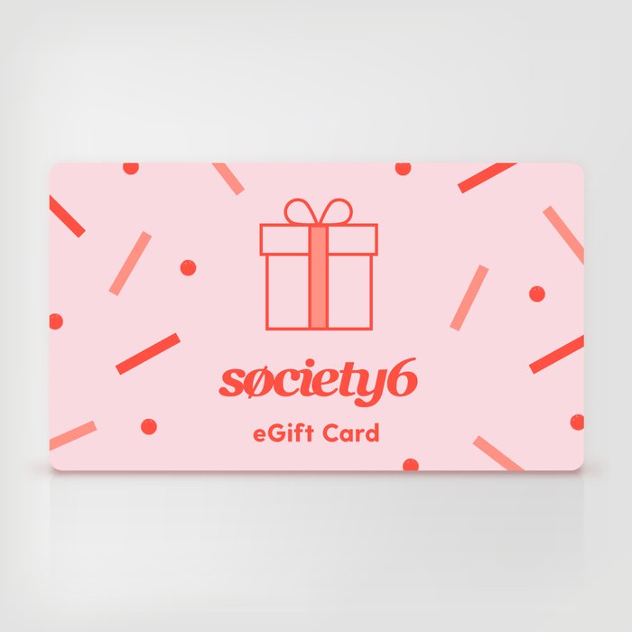 Gift Card Gift Card By Society6