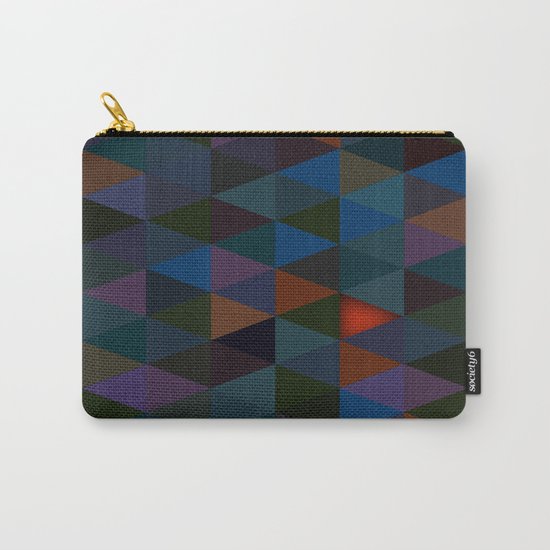Abstract #283 Campfire Light Carry-All Pouch