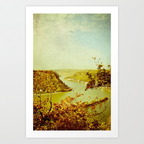 Romantic Rhine I Art Print