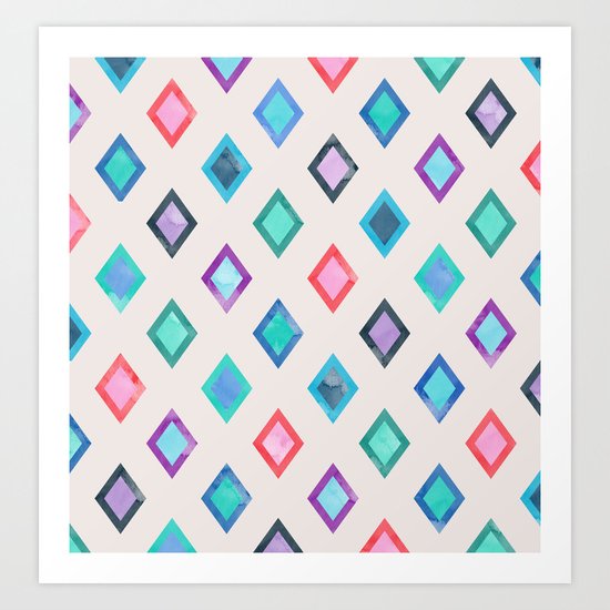 Lovely Pattern IV Art Print
