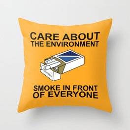 Environment Throw Pillow