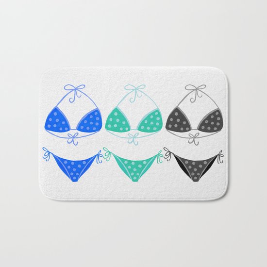 Bikini Collection #2 Bath Mat