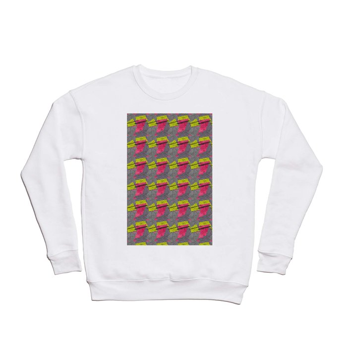 Abstract strawberry Crewneck Sweatshirt