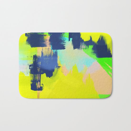 Yellow and More Bath Mat