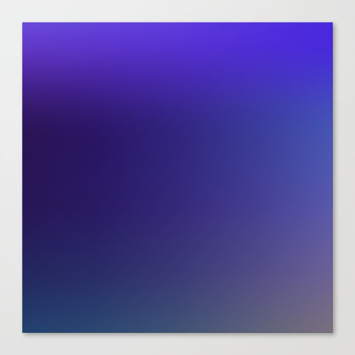 19  Blue Gradient Background 220715 Minimalist Art Valourine Digital Design Canvas Print