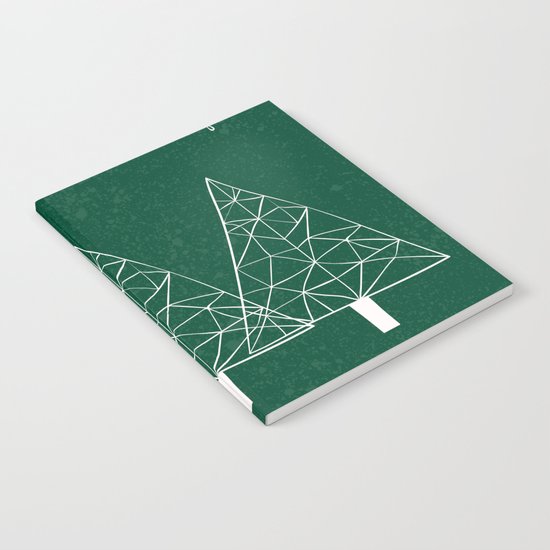 Merry Christmas Green Notebook