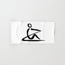 Rowing Logo 1 Hand & Bath Towel