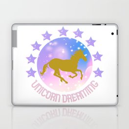 Unicorn Dreaming Laptop Skin