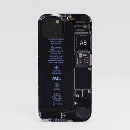  Mobile Phone Internal Mainboard Exposing iPhone Case