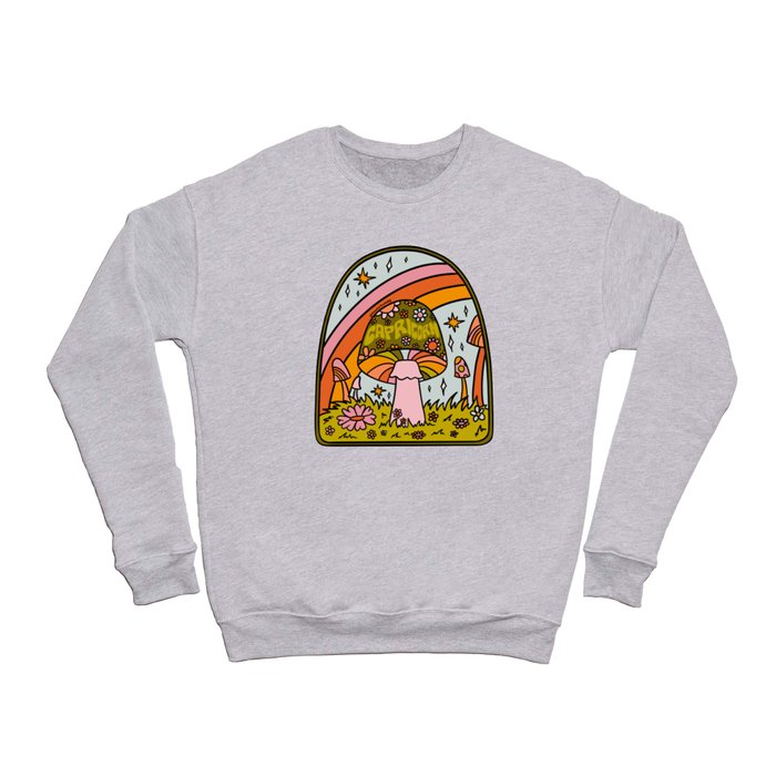 Capricorn Mushroom Crewneck Sweatshirt