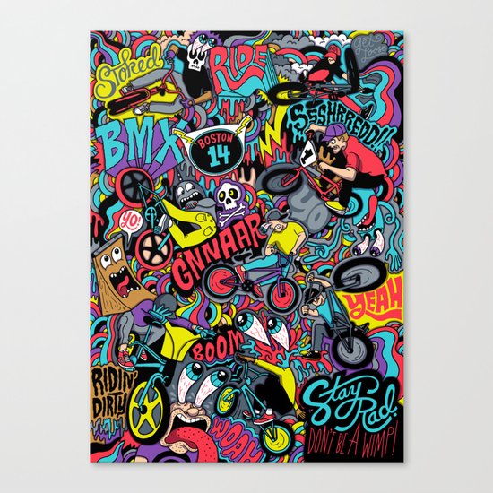 BMXXXXX Canvas Print