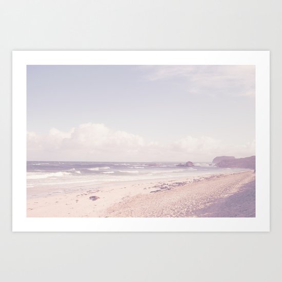 SEAL BEACH Art Print
