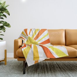 Let the sunshine in Throw Blanket