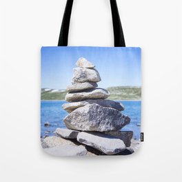 Stone Tower Tote Bag