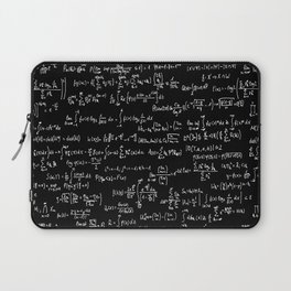 Math Equations // Black Laptop Sleeve