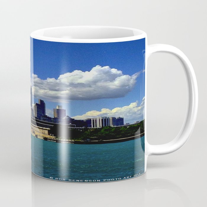 Chicago's Classic Skyline #1/Navy Pier View (Chicago Architecture Collection) Coffee Mug