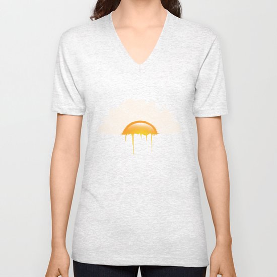 Breakfast Unisex V-Neck