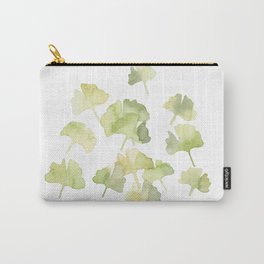 Ginko Leaves Carry-All Pouch