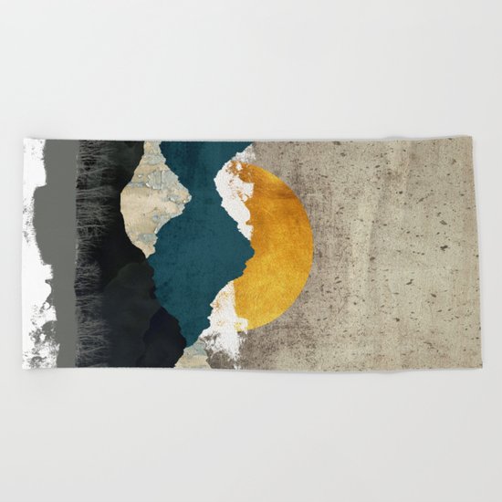 Thaw Beach Towel