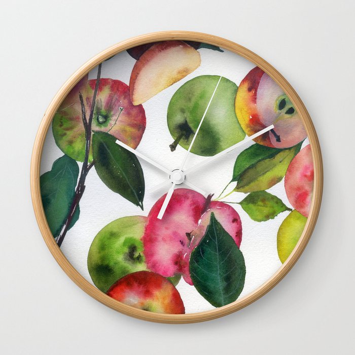 apple mania N.o 2 Wall Clock
