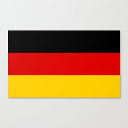 German Flag - Flag of Germany Canvas Print