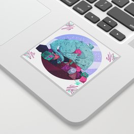 Dragon dice hoarder Sticker