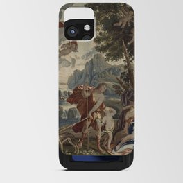 Antique 18th Century 'Venus and Adonis' Flemish Tapestry iPhone Card Case