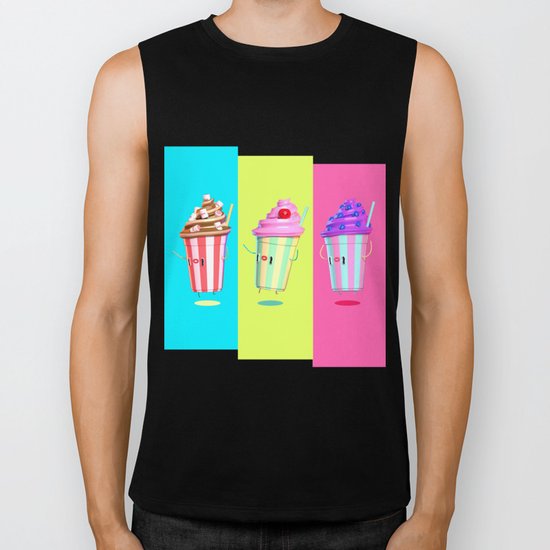 Milkshake Day Biker Tank