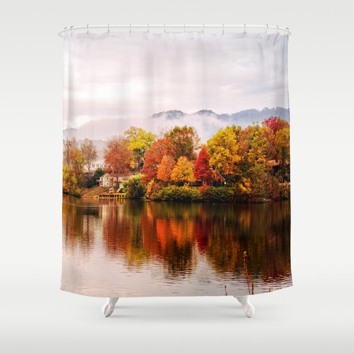 Lake Junaluska, North Carolina Shower Curtain