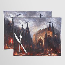 Lucifer Palace in Hell Placemat