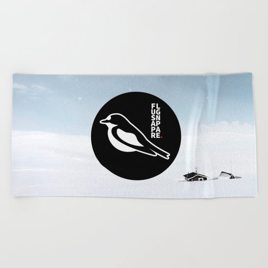 Flugsnappare Beach Towel