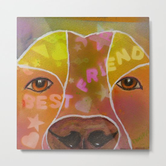 Best Friend Metal Print