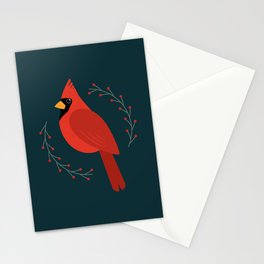 Male Cardinal Stationery Cards