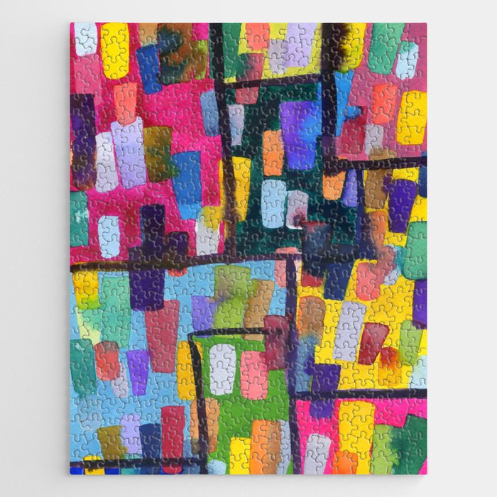 abstract districts Jigsaw Puzzle
