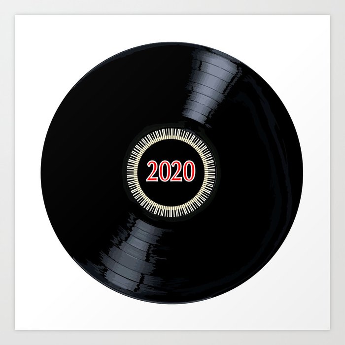 2020 Long Player Record Art Print