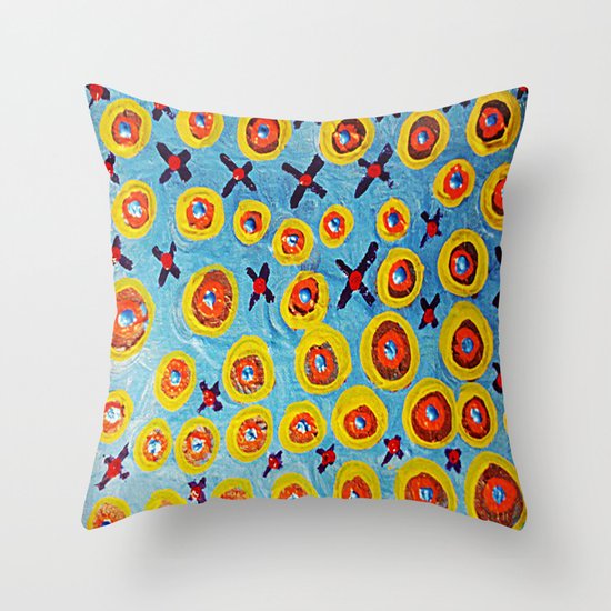 Hugs and Kisses... Throw Pillow