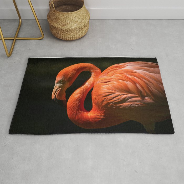 Flamingo photo Rug