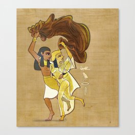 Pharaoh Lovers Canvas Print