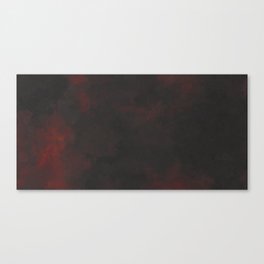 Dark and Red Canvas Print