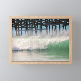 Pier Tube Framed Mini Art Print