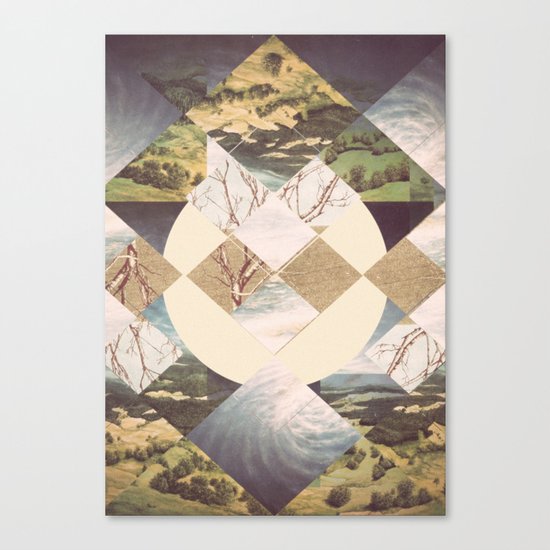 Geometric Abstraction Canvas Print