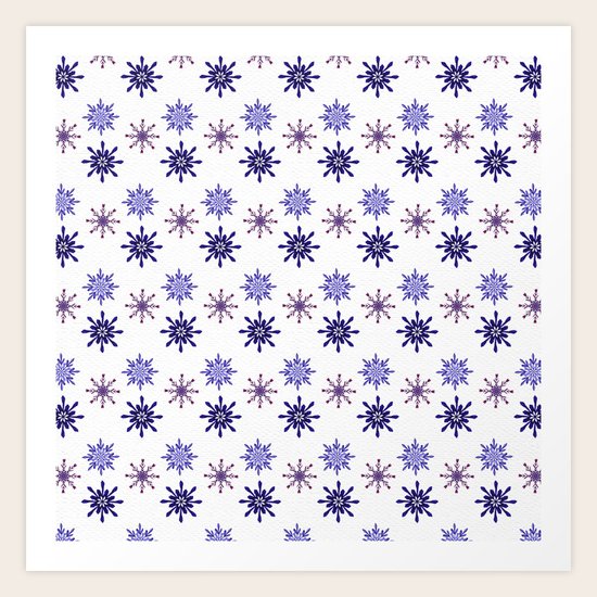 Snowing Art Print